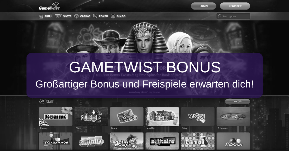 Gametwist Bonus 2026: Beste Angebote in Deutschland | Verifiziert
